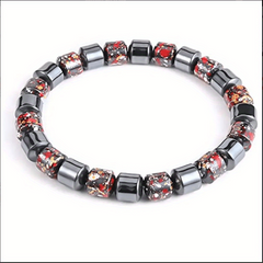 Men's Magnetic Gallstone Beaded Bracelet Jewelry