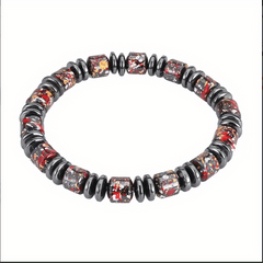 Men's Magnetic Gallstone Beaded Bracelet Jewelry