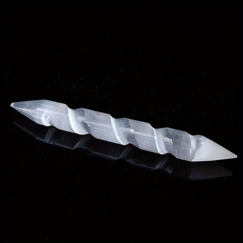 Selenite Crystal Wand for Healing and Calming