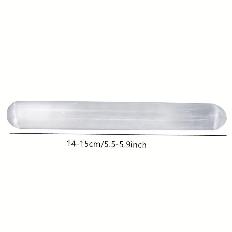 Selenite Crystal Wand for Healing and Calming