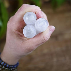 Selenite Crystal Wand for Healing and Calming