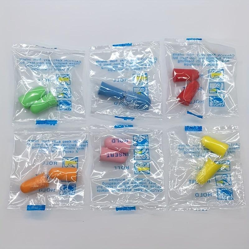 10pcs Sound Isolation Anti-noise Earplugs Sponge Earplugs