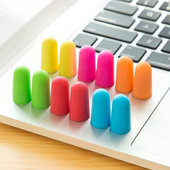 10pcs Sound Isolation Anti-noise Earplugs Sponge Earplugs