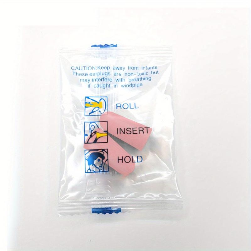 10PCS Earplugs Antinoise Sleep Noise Reduction Rate 35 5db Ear Protector