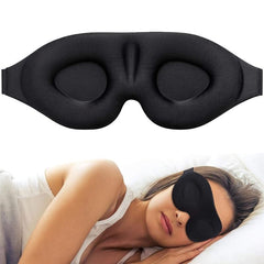 3D Contoured Sleep Mask Ultra-Soft Night Eye Mask for Men and Women