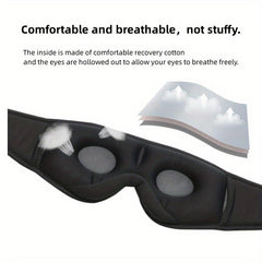 Wireless Headphone Eye Mask 3D Music Hypnosis - Anti fatigue Travel Eye Mask