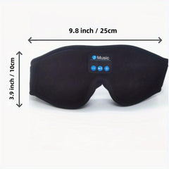 Wireless Headphone Eye Mask 3D Music Hypnosis - Anti fatigue Travel Eye Mask