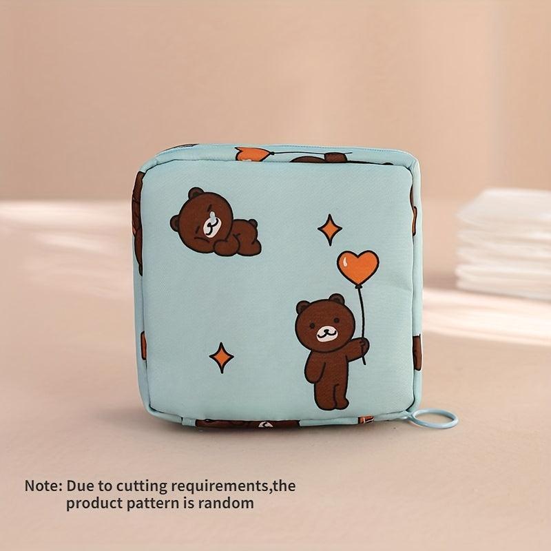 Travel Storage Bag for Toiletries Sanitary Napkins Makeup