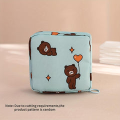 Travel Storage Bag for Toiletries Sanitary Napkins Makeup