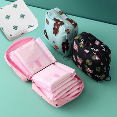 Travel Storage Bag for Toiletries Sanitary Napkins Makeup