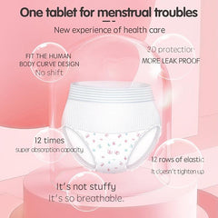 2pcs Period Relief Pants Night Menstrual Pad