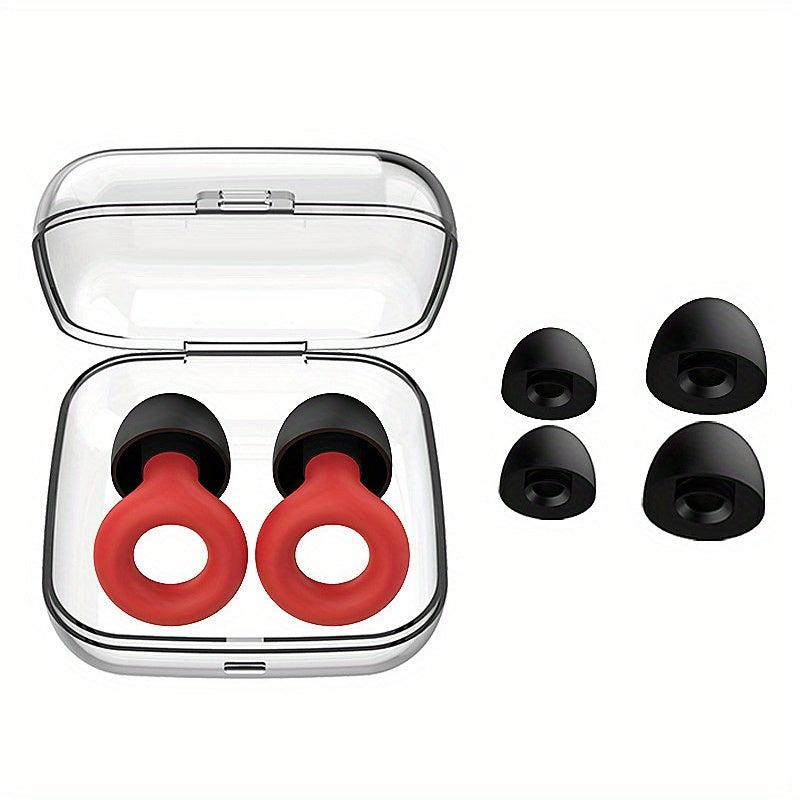 1pair Soundproof Earplugs for Better Sleep