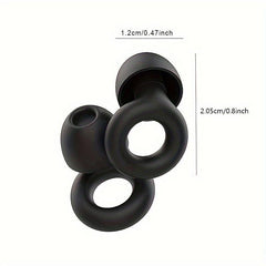 1pair Soundproof Earplugs for Better Sleep