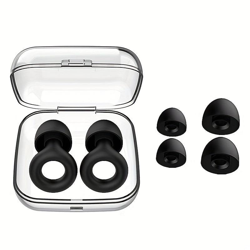 1pair Soundproof Earplugs for Better Sleep
