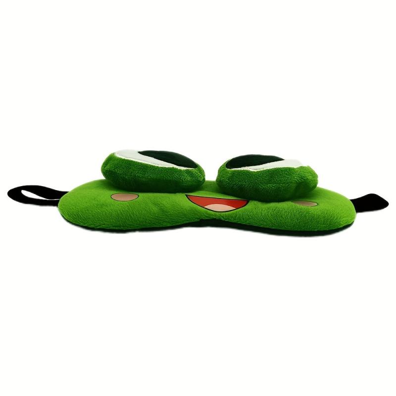 Funny Frog Sleeping Mask Unisex Plush Eye Mask 3D Patterned Easily Shade Eyes