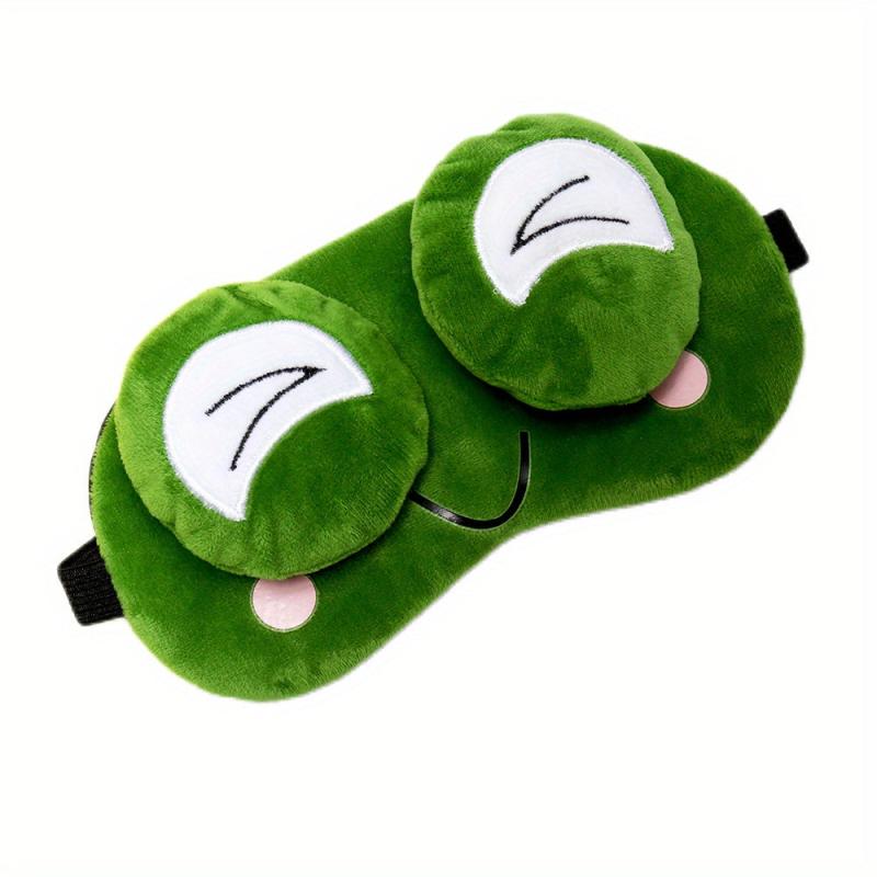 Funny Frog Sleeping Mask Unisex Plush Eye Mask 3D Patterned Easily Shade Eyes