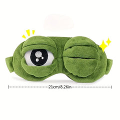 Funny Frog 3D Sleep Mask for Halloween Gift