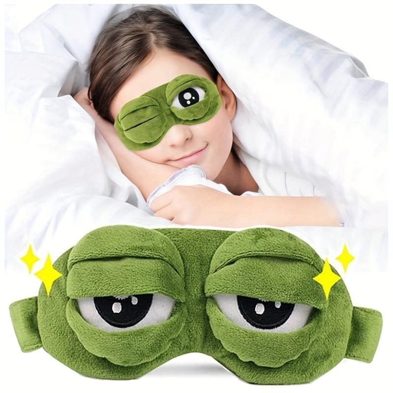 Funny Frog 3D Sleep Mask for Halloween Gift