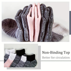 Bamboo Diabetic Socks Non Binding Ankle Socks 4 Pairs