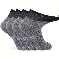 Bamboo Diabetic Socks Non Binding Ankle Socks 4 Pairs