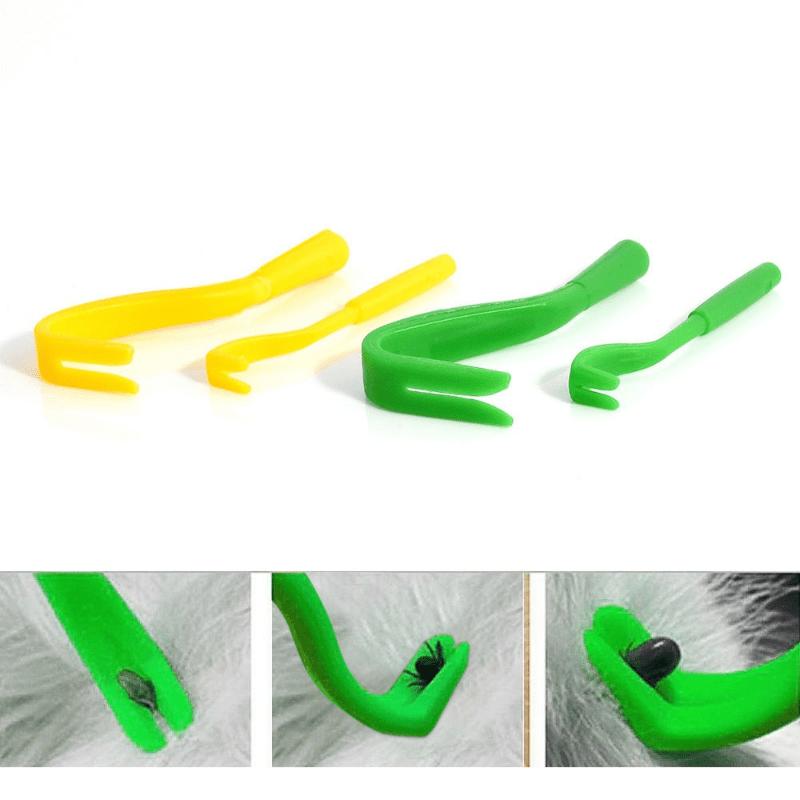 Tick Remover Hook Set for Pets and Humans