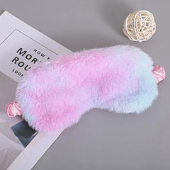 Plush Sleep Eye Mask for Travel Office Sleeping