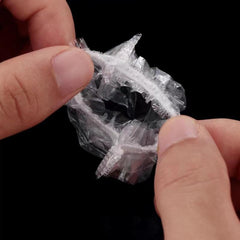 100pcs Waterproof Plastic Earmuffs For Shower And Bath