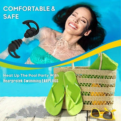 Silicone Swim Ear Plugs Noise Reducing Earplugs