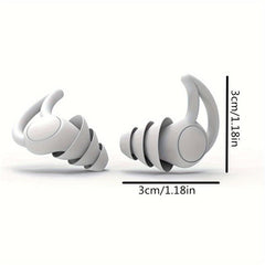 Silicone Swim Ear Plugs Noise Reducing Earplugs
