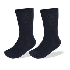 3 Pairs Diabetic Socks Bamboo Fiber & Nylon Blend Extra Wide Socks