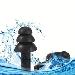 10pcs Silicone Earplugs Waterproof Sound Insulation