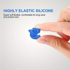 10pcs Silicone Earplugs Waterproof Sound Insulation