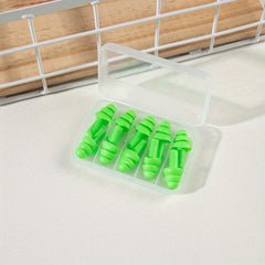10pcs Silicone Earplugs Waterproof Sound Insulation