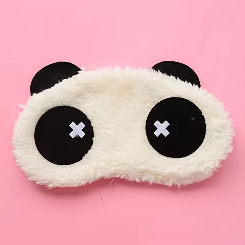 Cute Panda Sleeping Eyemask Animal Blindfold Soft Comfortable