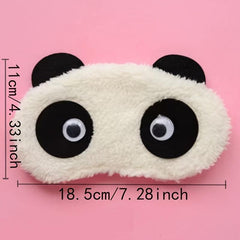 Cute Panda Sleeping Eyemask Animal Blindfold Soft Comfortable