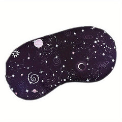 Universal Size Blackout Eye Mask Starry Sky