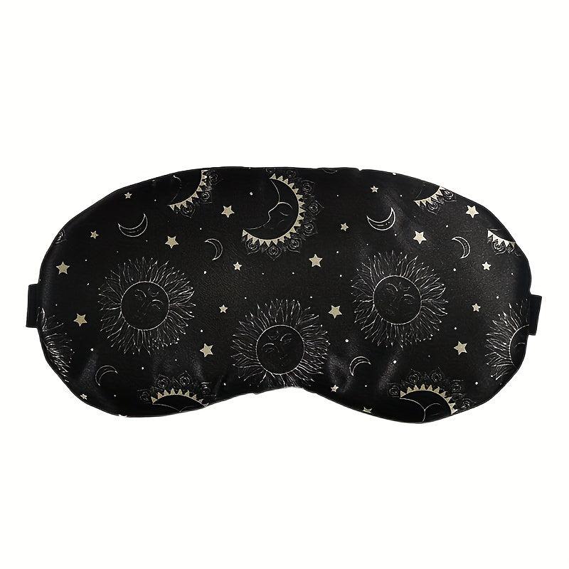 Universal Size Blackout Eye Mask Starry Sky