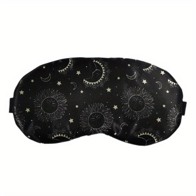 Universal Size Blackout Eye Mask Starry Sky