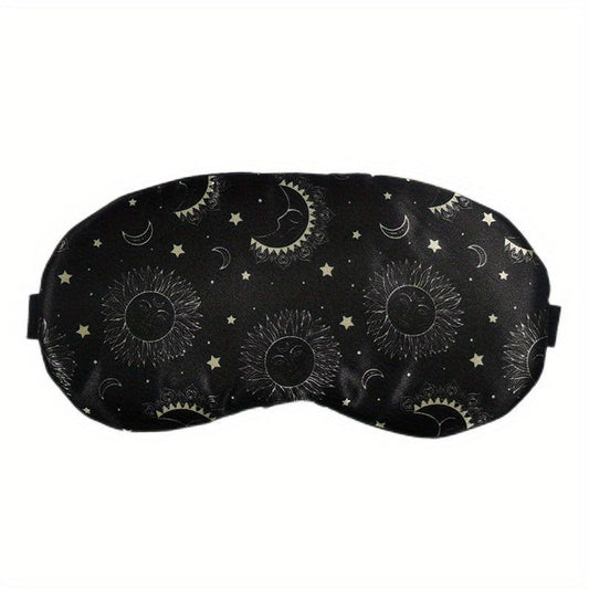Universal Size Blackout Eye Mask Starry Sky