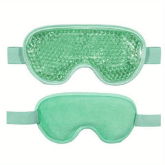 Cooling Gel Eye Mask Reusable Cold Eye Mask for Puffy Eyes with Plush Backing