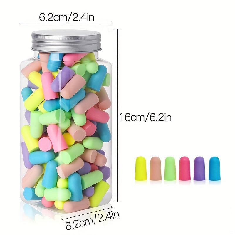 120pcs Noise Isolation Earplugs for Better Sleep
