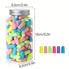 120pcs Noise Isolation Earplugs for Better Sleep