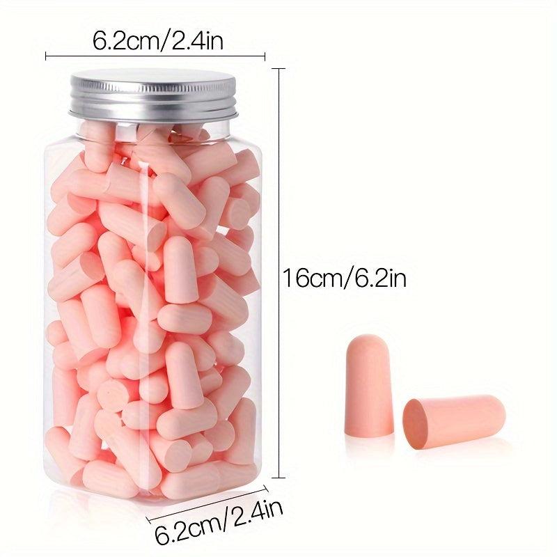 120pcs Noise Isolation Earplugs for Better Sleep