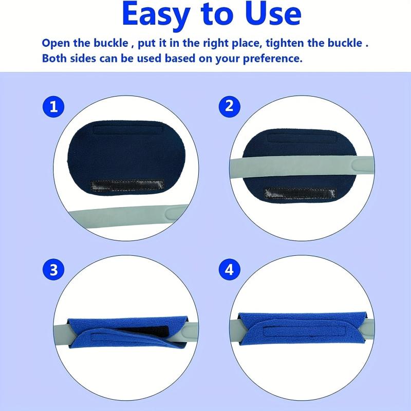 4 Packs CPAP Mask Strap Cushions Soft Face Mask Cushion Covers