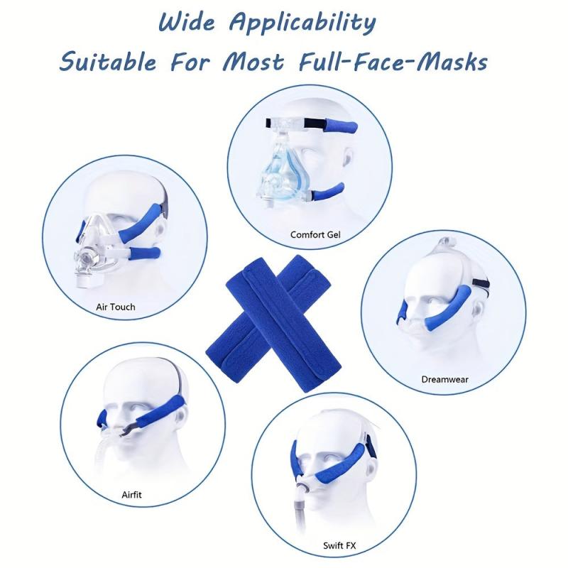 4 Soft Pad CPAP Mask Strap Covers Headgear Comfort Pads