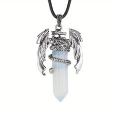 Dragon Necklace For Men Women Crystal Necklace Dragon Jewelry
