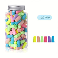 120pcs Sound Insulation Earplugs for Sleeping - Noise Reduction