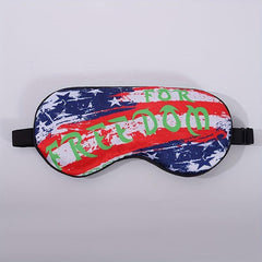 Silk Christmas Eye Mask Breathable Comfortable Wear Lunch Break Travelling