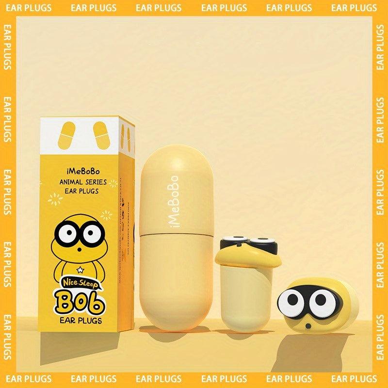 2 Pack Animal Earplugs for Anti Noise Sleep & Learning