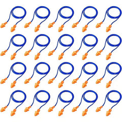 20 Pair Anti-Noise Earplugs with Wire